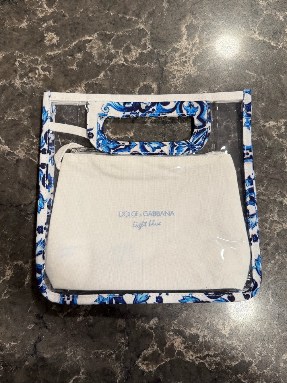 NEW Dolce & Gabanna Light Blue: Small Beach Bag